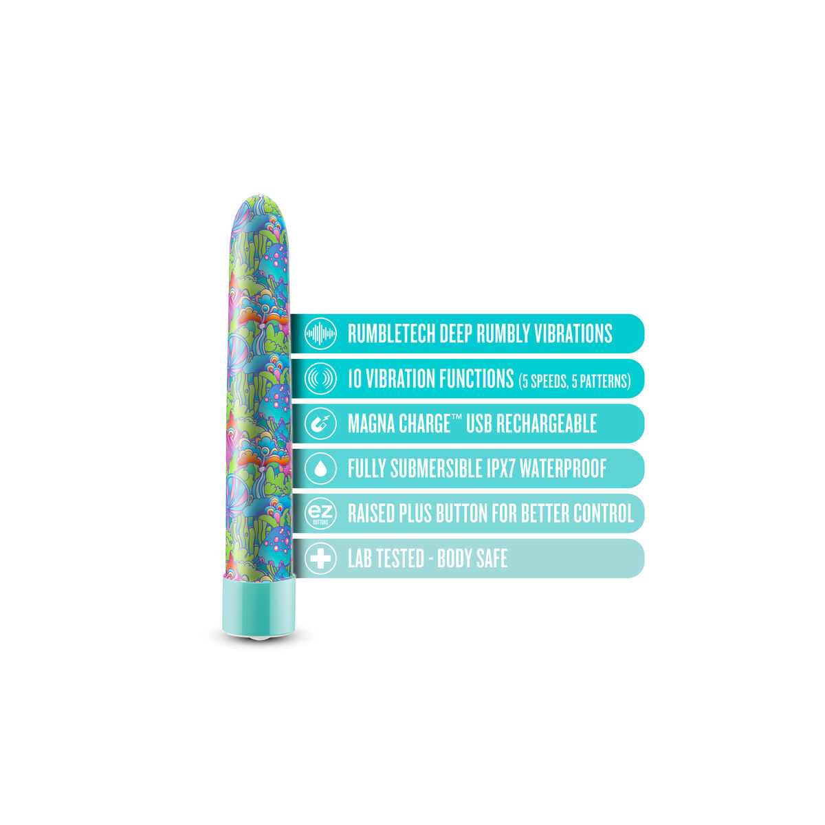 Minivibrátory Blush Limited Addiction Zelená