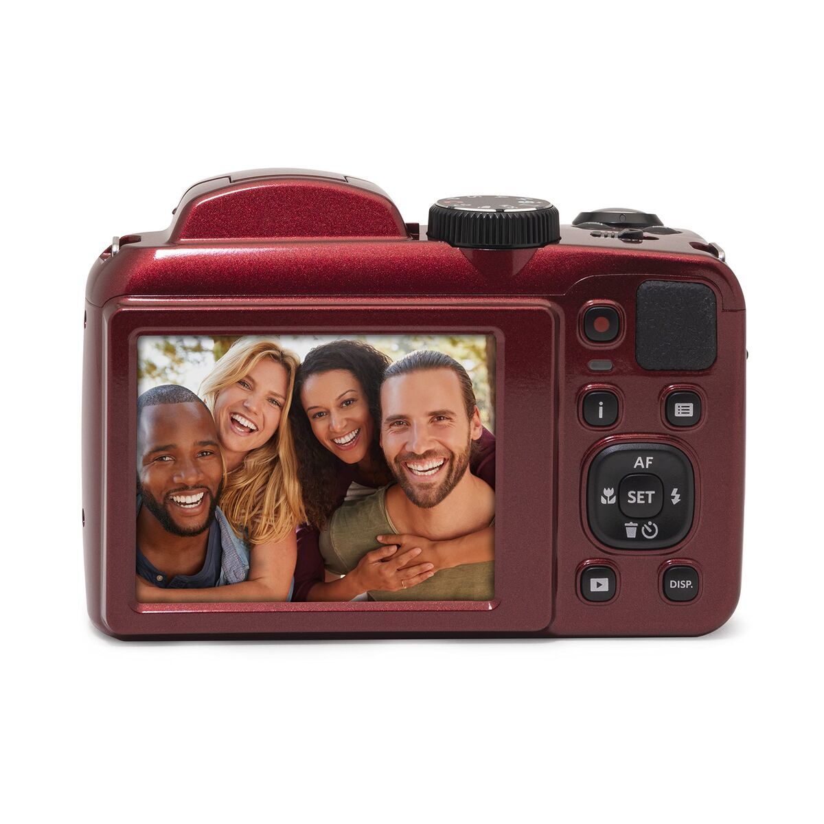 Digital Camera Kodak AZ255 Red 16 MP 3"