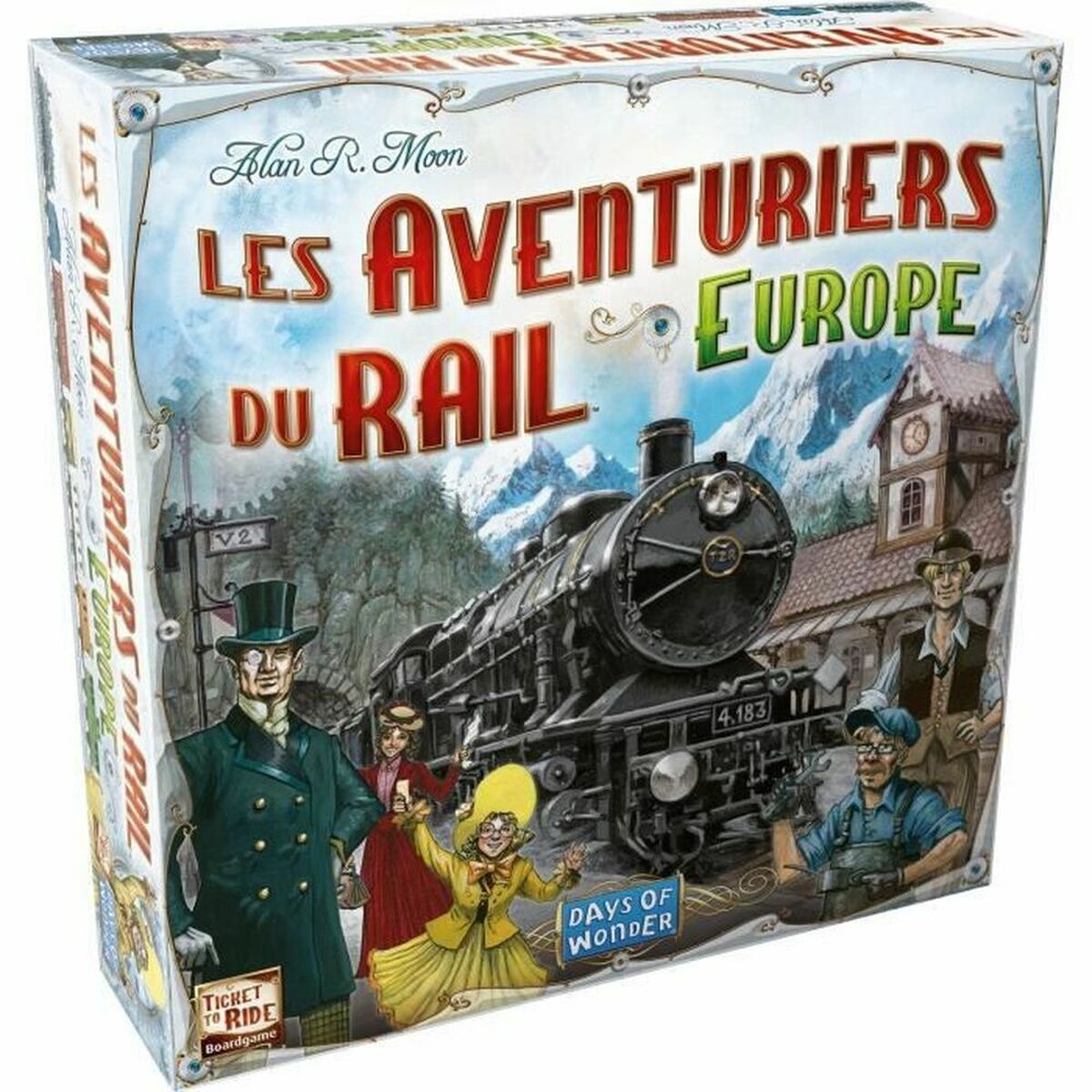 Jeu de société Asmodee The Adventurers of Rail Europe (FR)