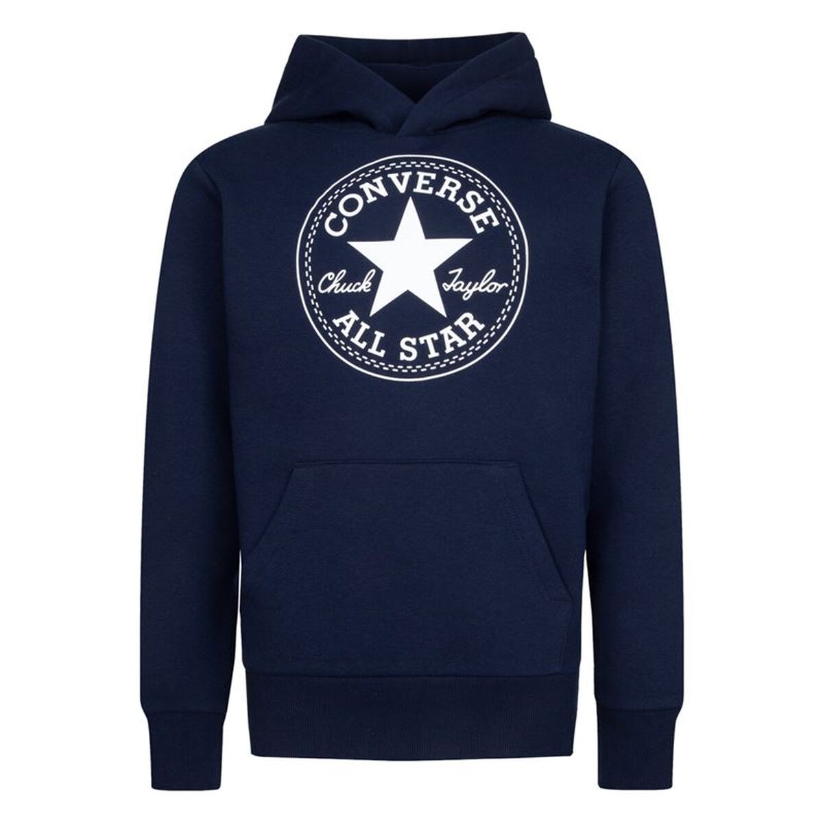 Kinderhoodie Converse Chuck Taylor Patch Core Marineblauw