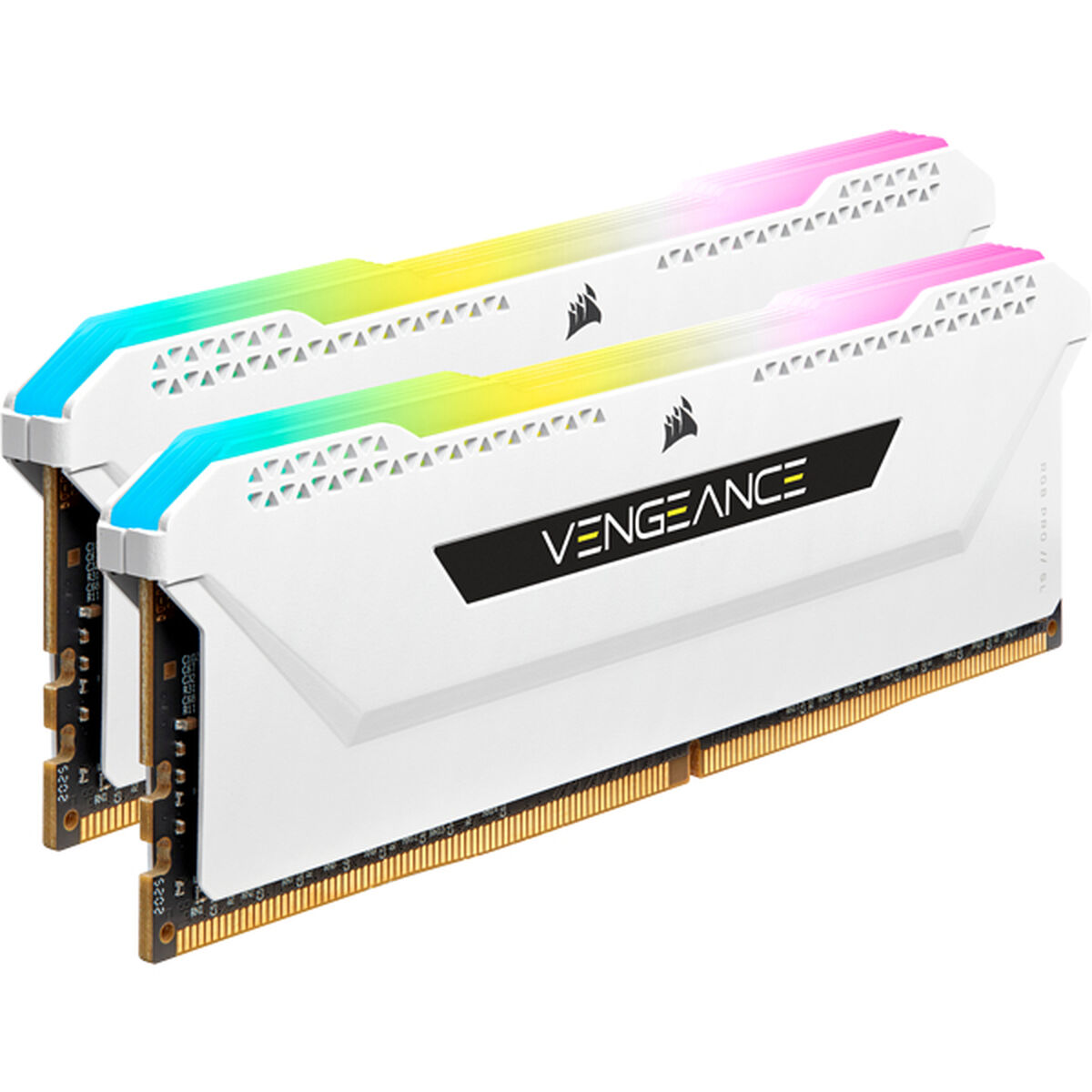Afbeeldingen van RAM Memory Corsair CMH16GX4M2E3200C16W 16 GB DDR4 3200 MHz CL16
