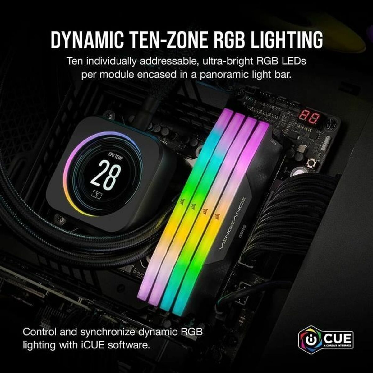 Afbeeldingen van RAM Memory Corsair 32 GB DDR5 6400 MHz
