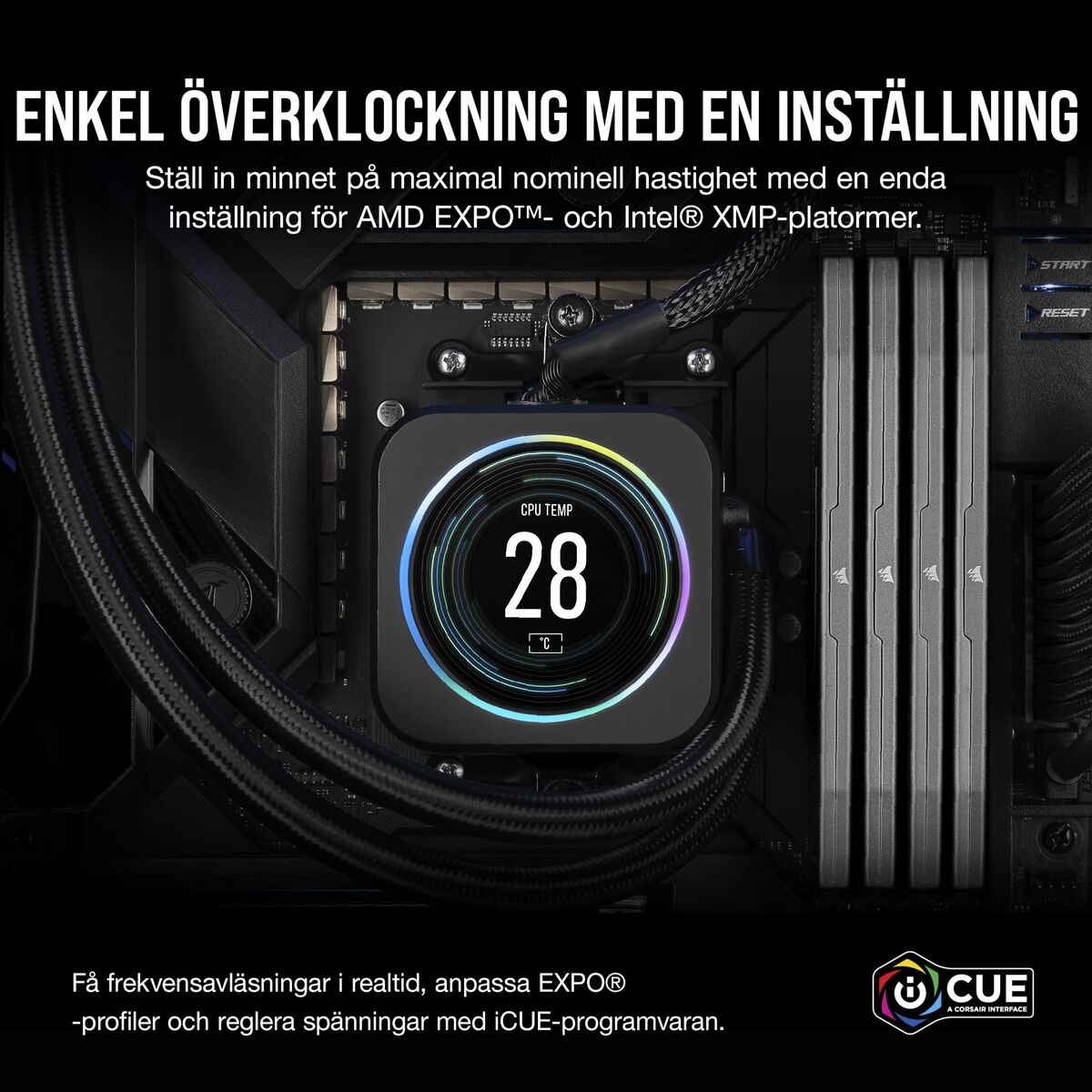 Afbeeldingen van RAM Memory Corsair CMK16GX5M2B5200Z40 16 GB DDR5 5200 MHz CL40