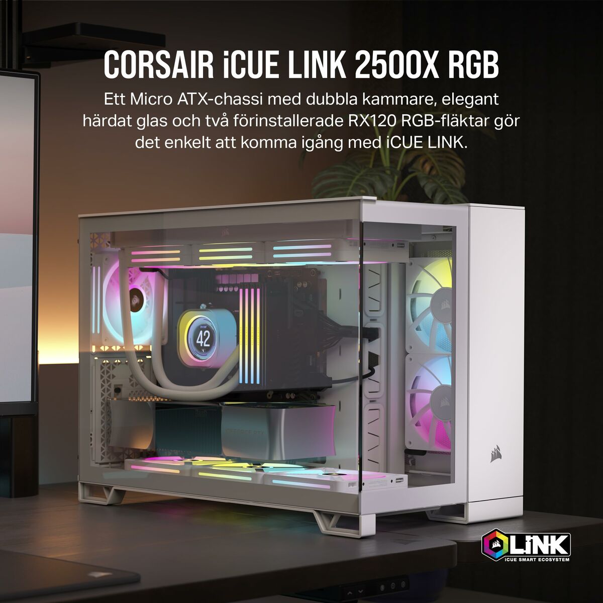Afbeeldingen van ATX Semi-tower Box Corsair White