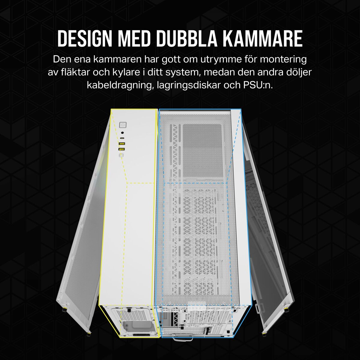 Afbeeldingen van ATX Semi-tower Box Corsair White