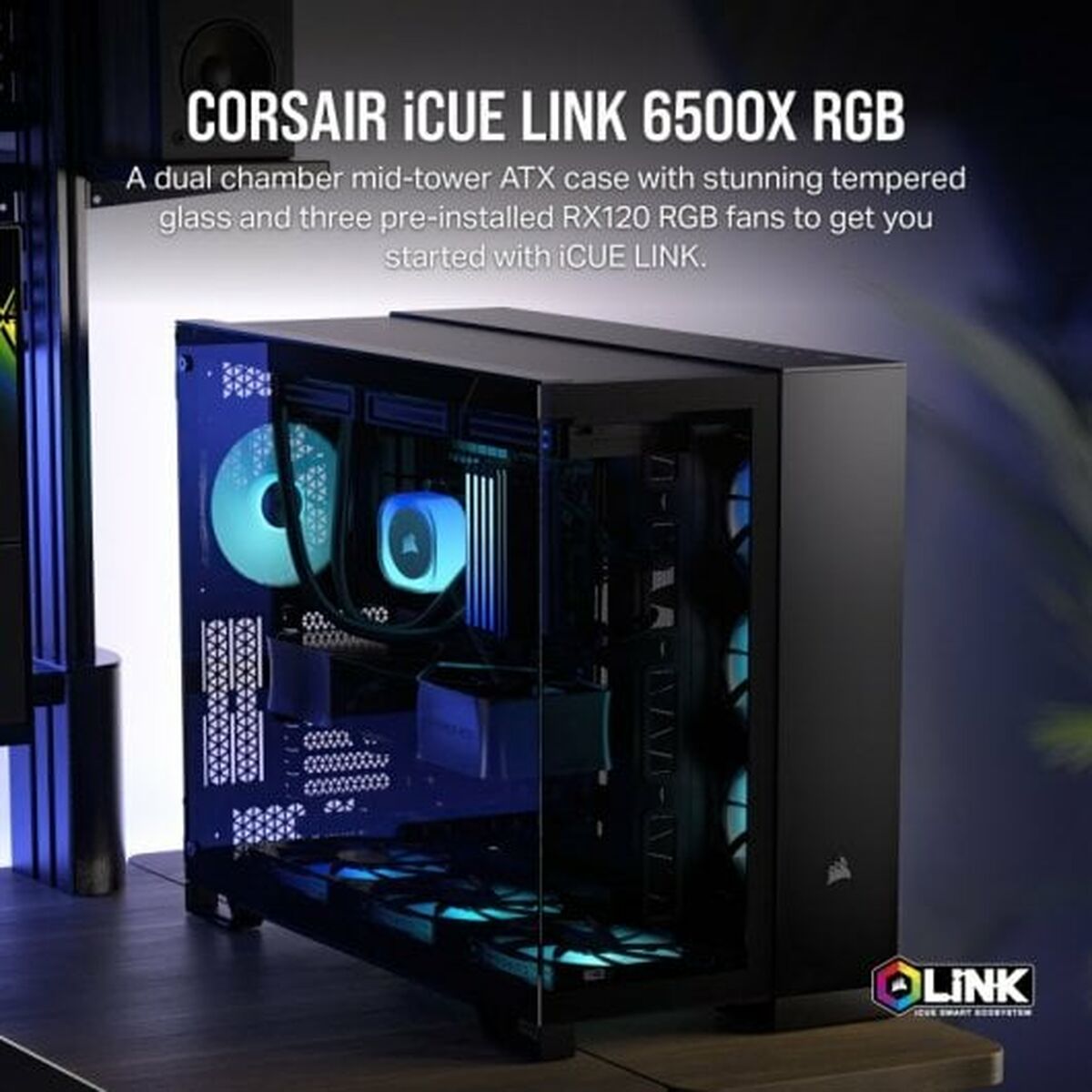 Afbeeldingen van ATX Semi-tower Box Corsair CC-9011269-WW Black