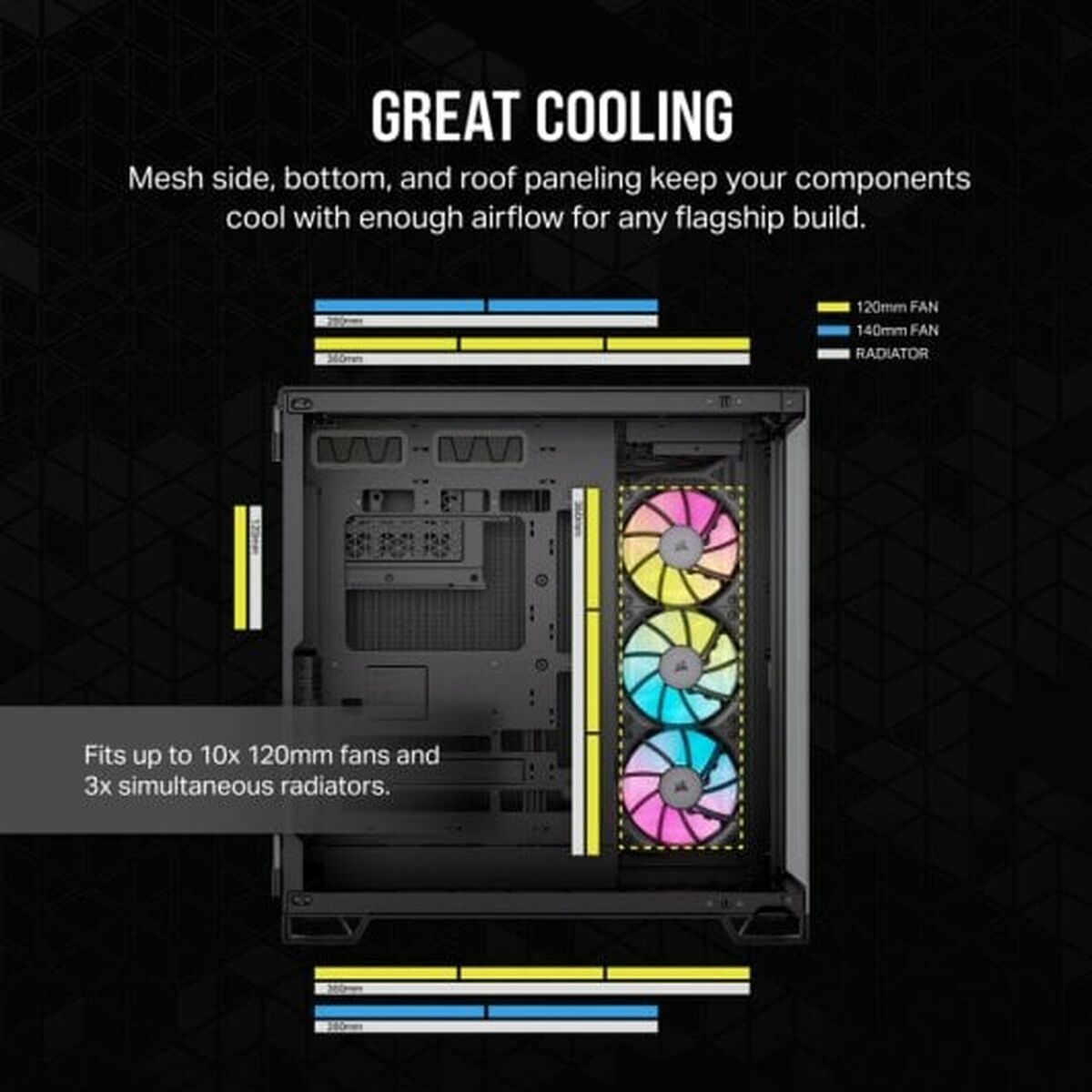 Afbeeldingen van ATX Semi-tower Box Corsair CC-9011269-WW Black