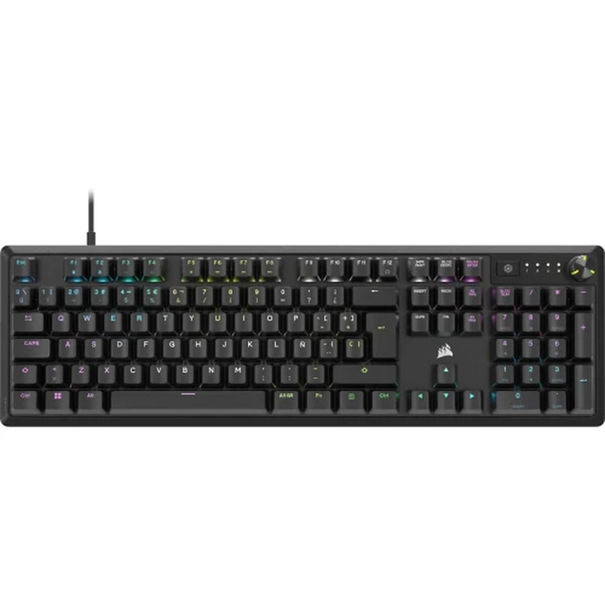 Tastatur Corsair K70 CORE RGB Qwerty Portugisisk