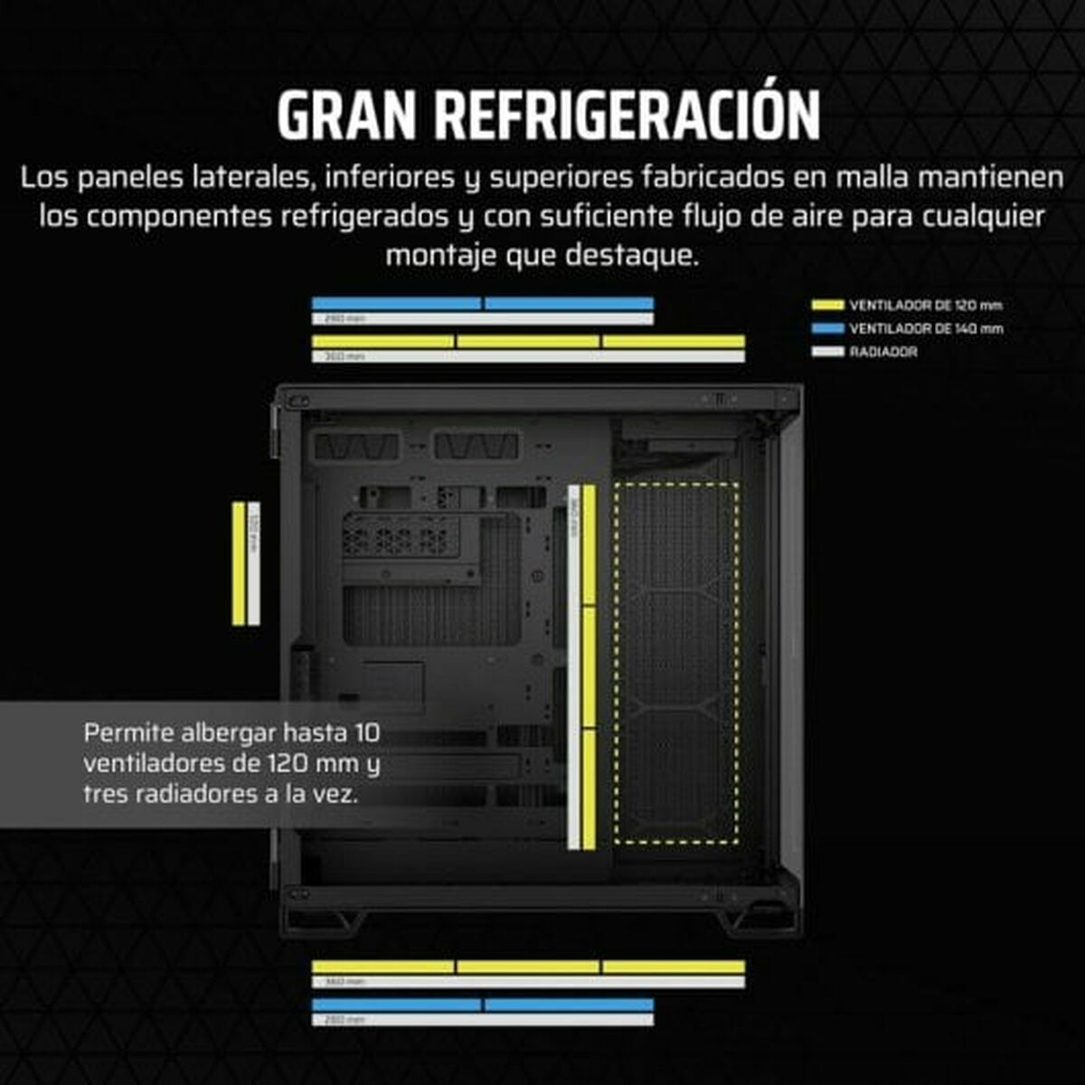 Afbeeldingen van ATX Semi-tower Box Corsair 6500X Black