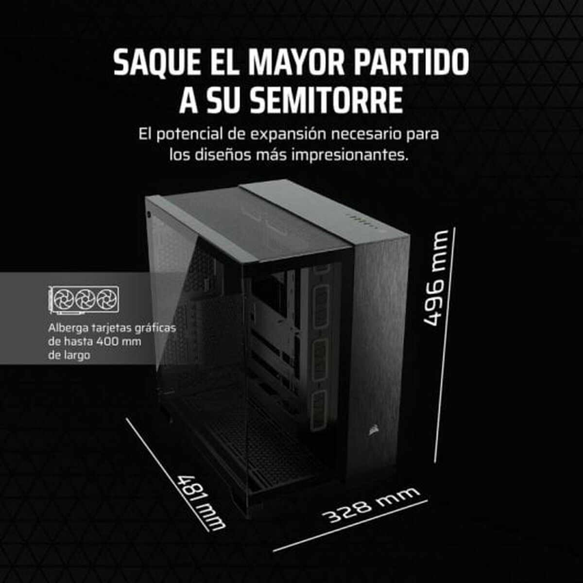 Afbeeldingen van ATX Semi-tower Box Corsair 6500X Black