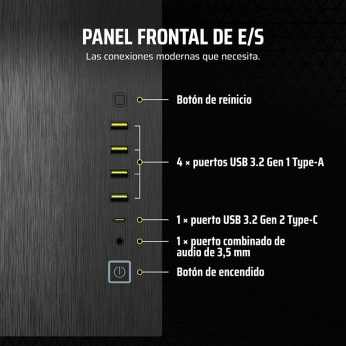 Afbeeldingen van ATX Semi-tower Box Corsair 6500X Black
