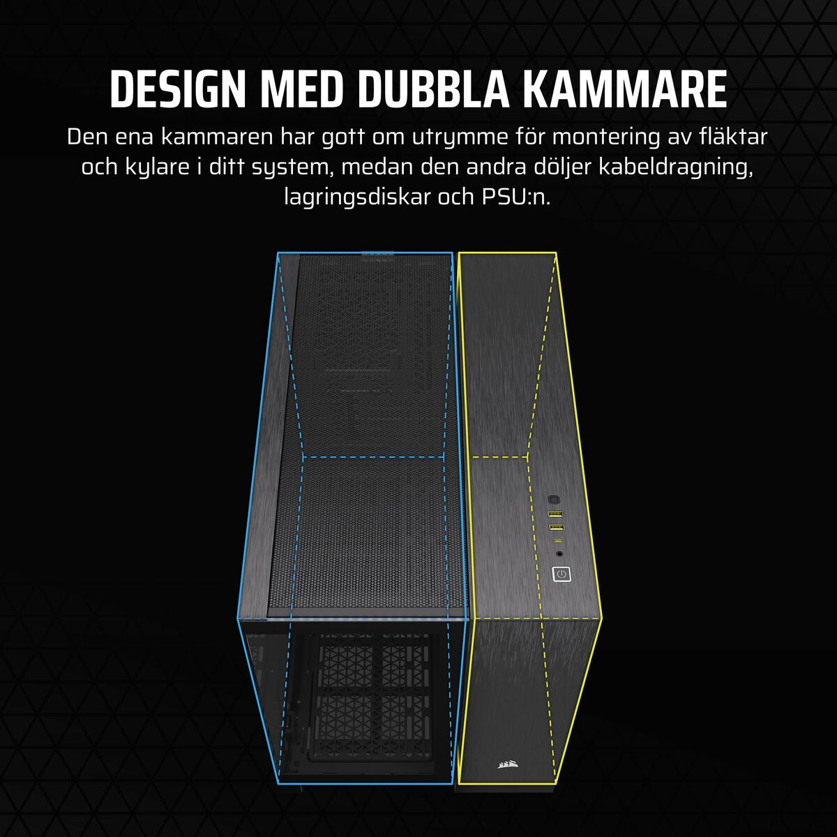 Afbeeldingen van ATX Semi-tower Box Corsair Black