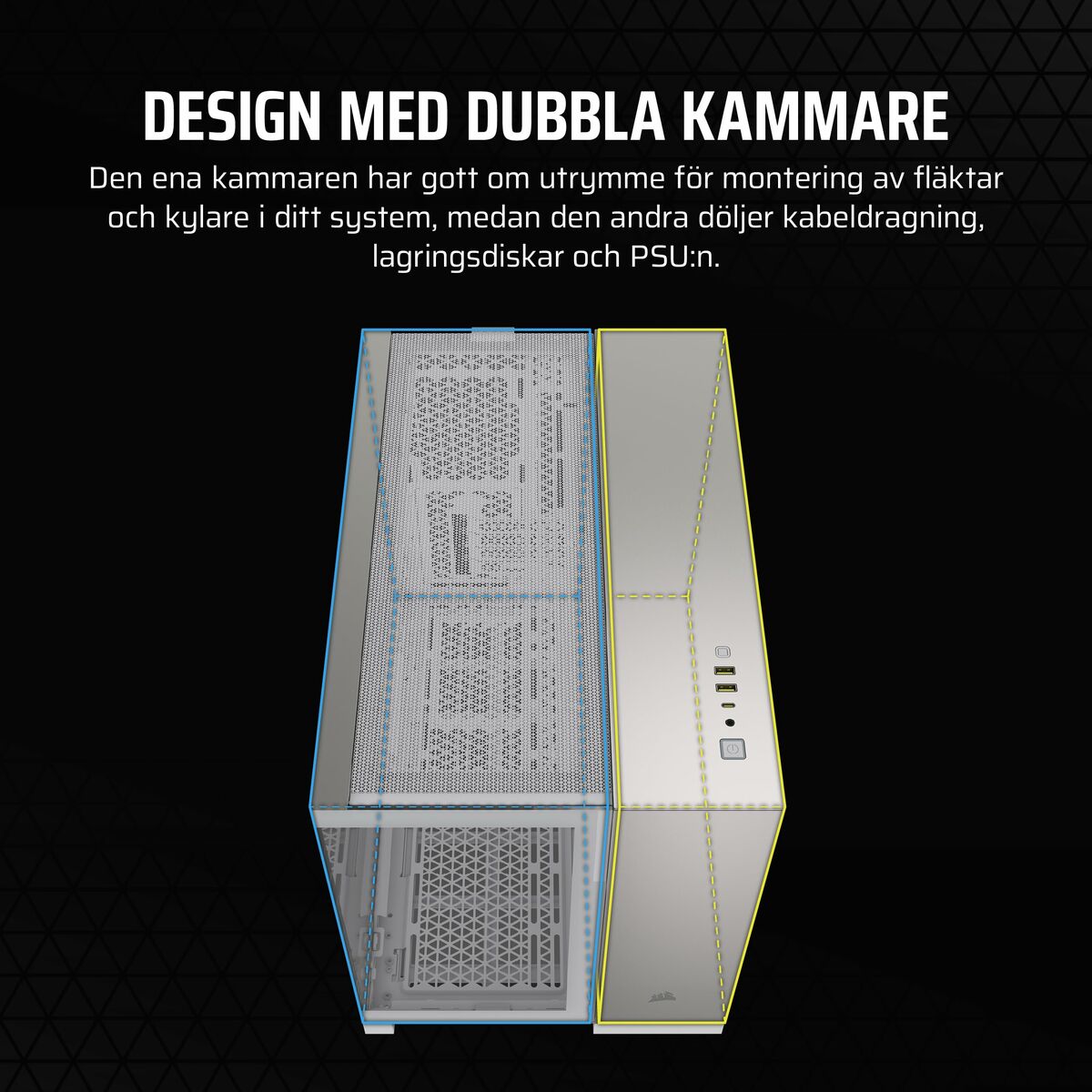 Afbeeldingen van ATX Semi-tower Box Corsair White