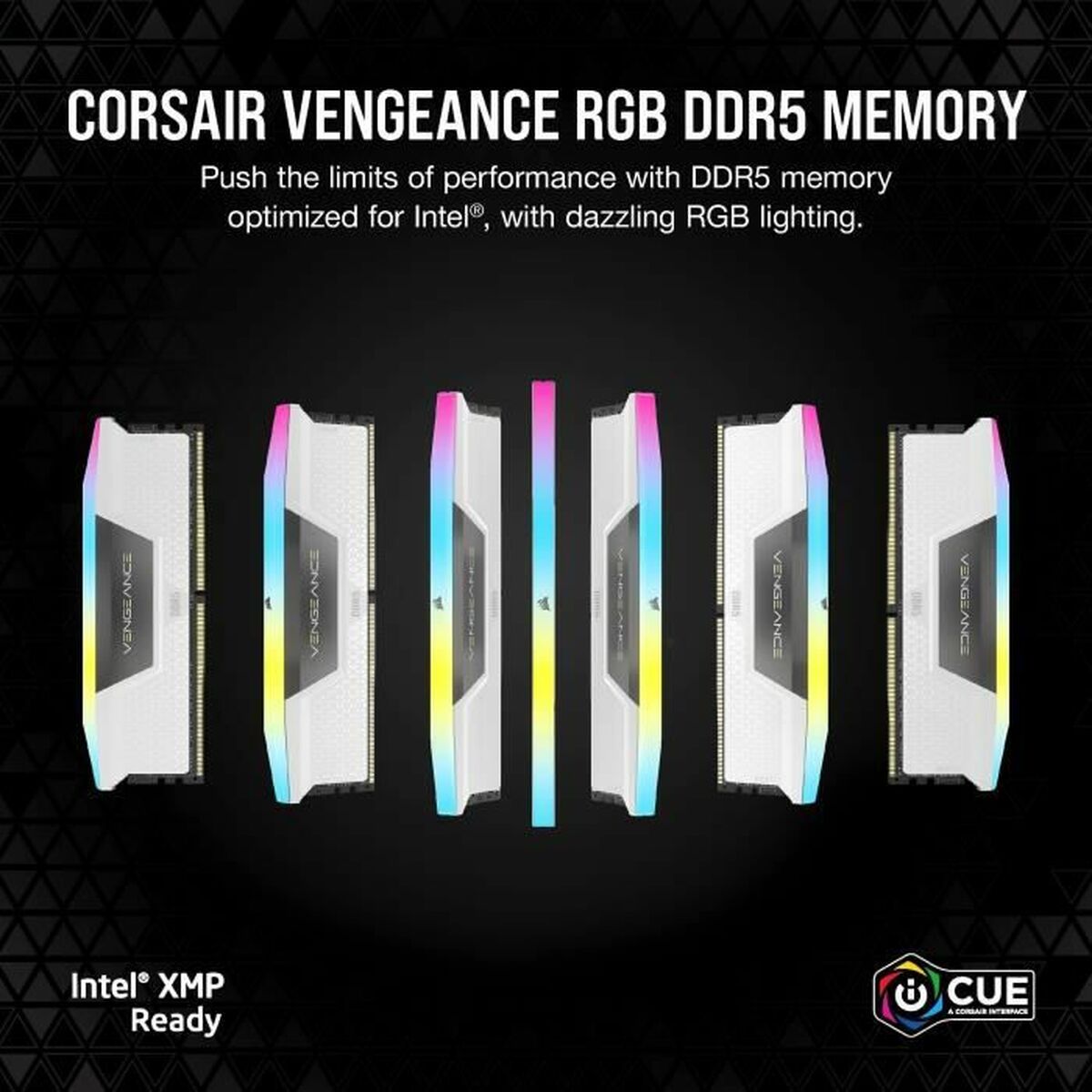 Afbeeldingen van RAM Memory Corsair CMH32GX5M2B6000C40W 32 GB DDR5 6000 MHz CL40