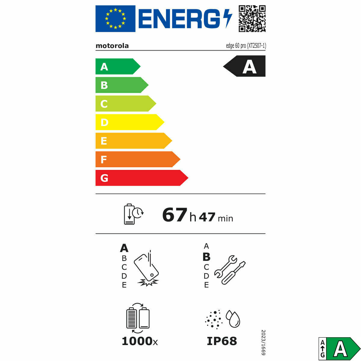 Image de Smartphone Motorola edge 60 pro 12 GB RAM 512 GB 6,7" 6,67" Blue