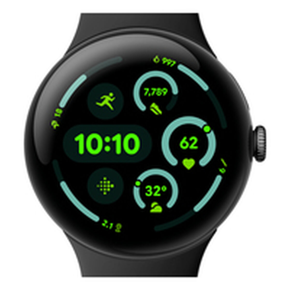 Afbeeldingen van Smartwatch Google GA05785-DE Black 1,4" 45 mm
