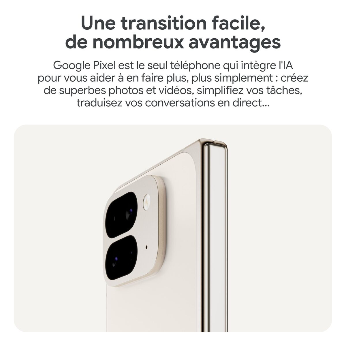 Smartphone Google Pixel 9 Pro Fold 8" Octa Core 16 GB RAM 512 GB Black
