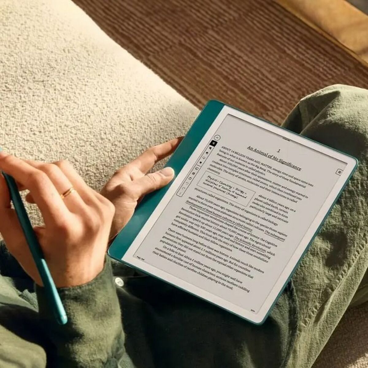 Afbeeldingen van EBook Kindle Nuevo Kindle Scribe Turquoise 64 GB 10,2"