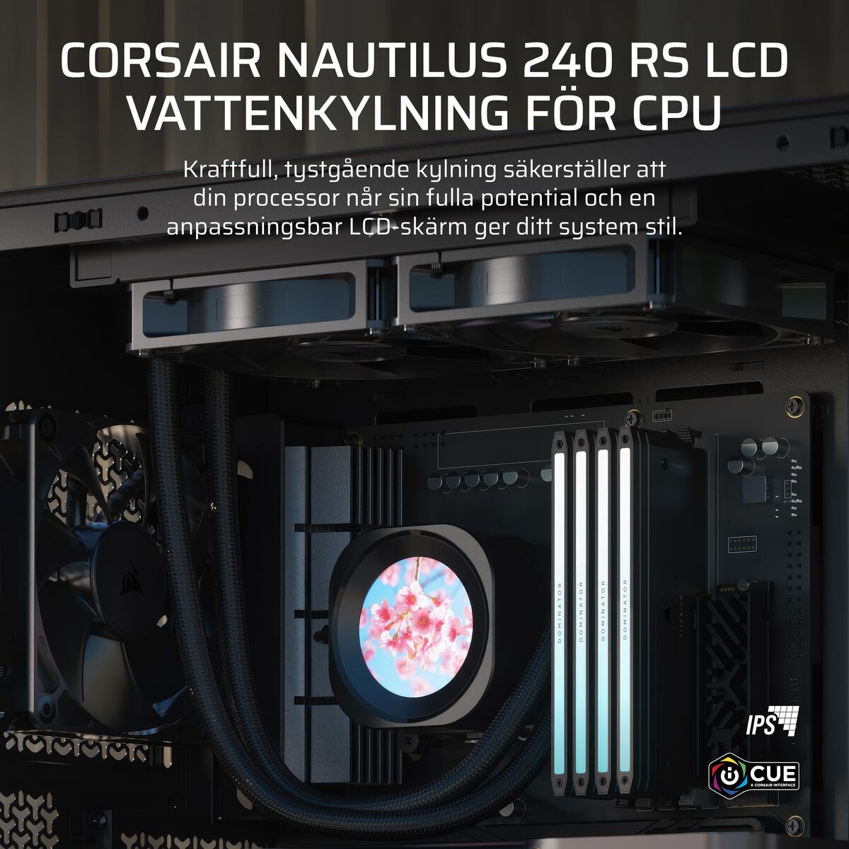 Picture of Liquid Refrigeration Kit Corsair Nautilus 240 RS LCD