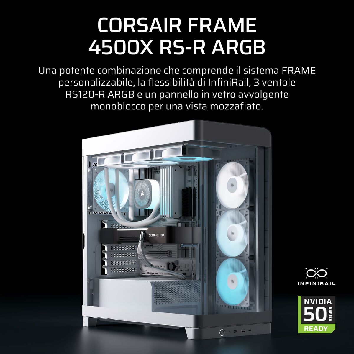 Image de ATX Semi-tower Box Corsair CC-9011315-WW White