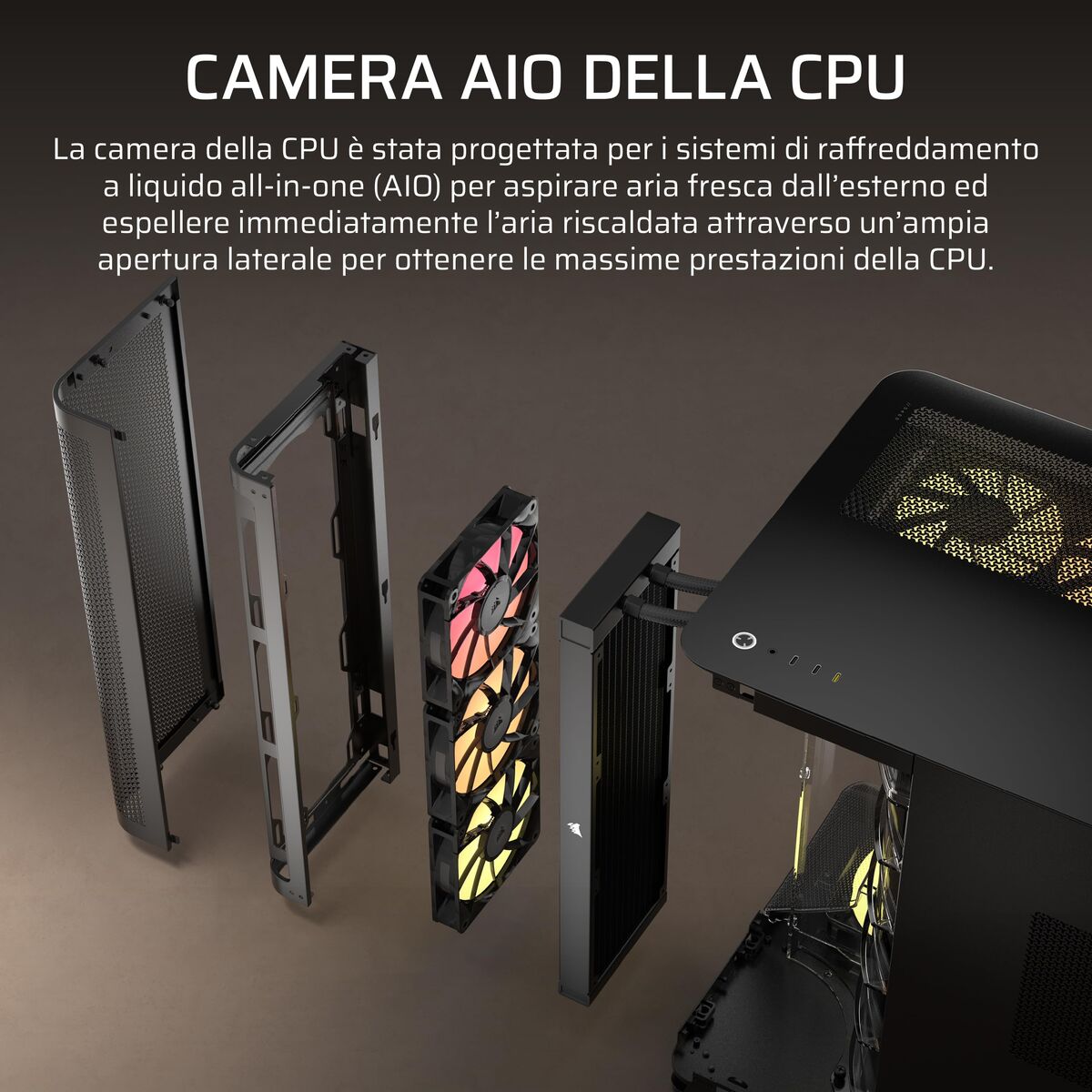 Image de ATX Semi-tower Box Corsair CC-9011318-WW Black