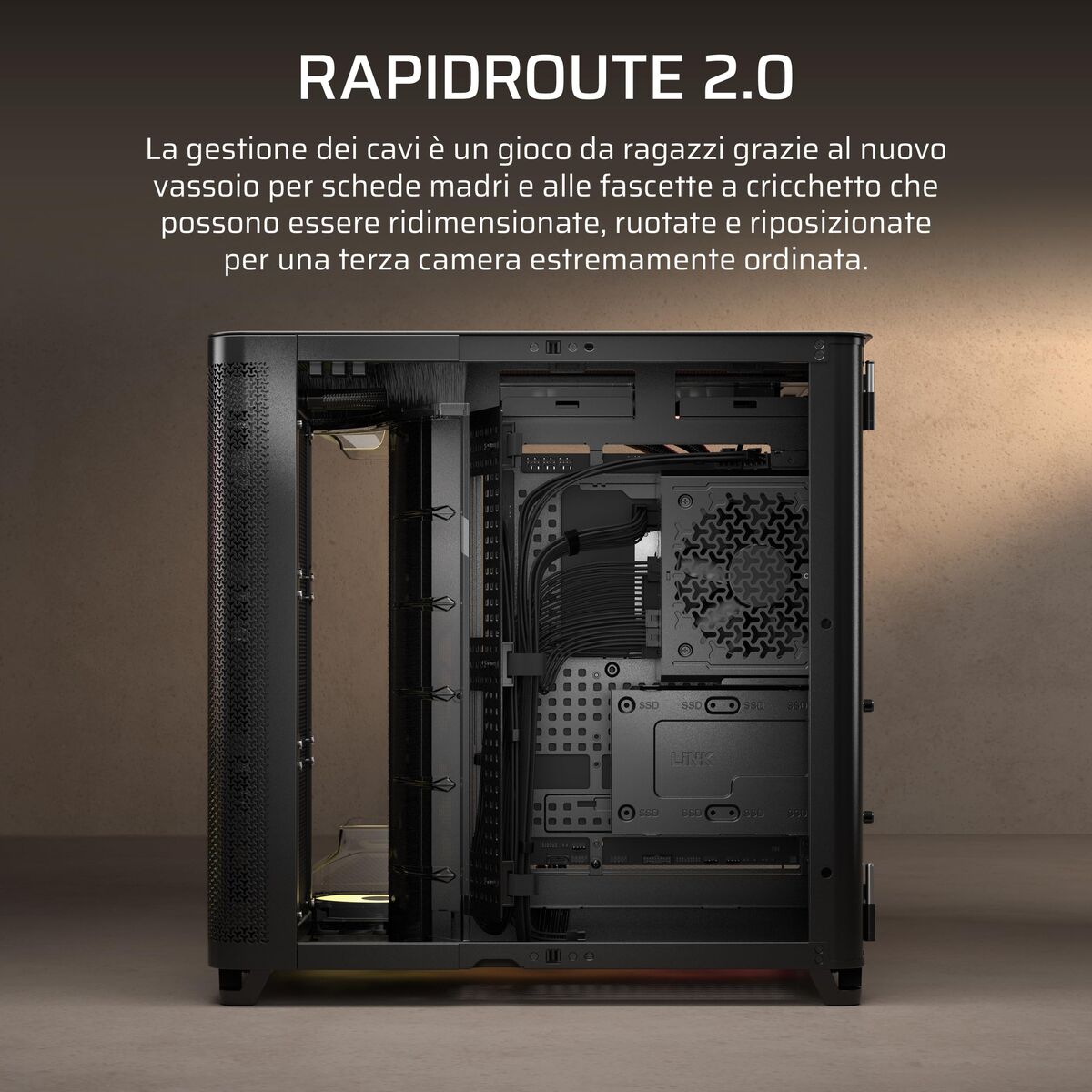 Image de ATX Semi-tower Box Corsair CC-9011318-WW Black