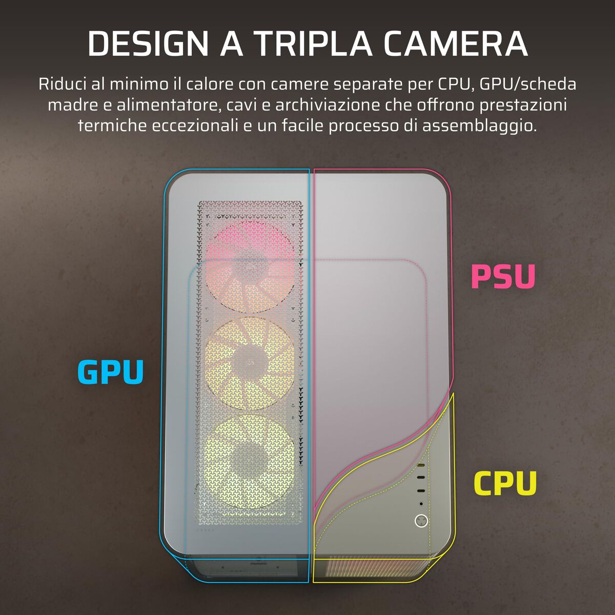 Image de ATX Semi-tower Box Corsair CC-9011319-WW White