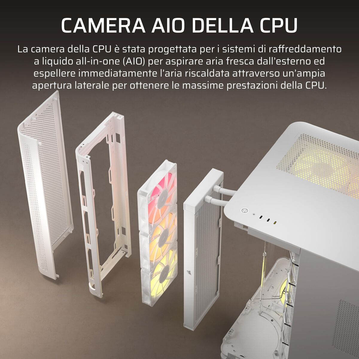 Image de ATX Semi-tower Box Corsair CC-9011319-WW White