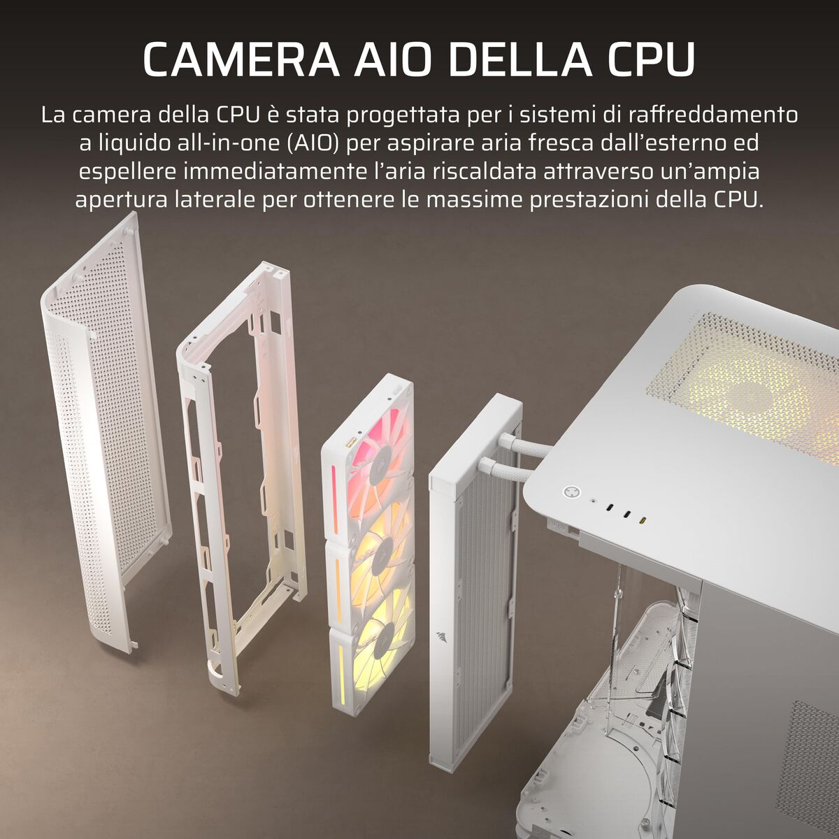 Image de ATX Semi-tower Box Corsair CC-9011321-WW White