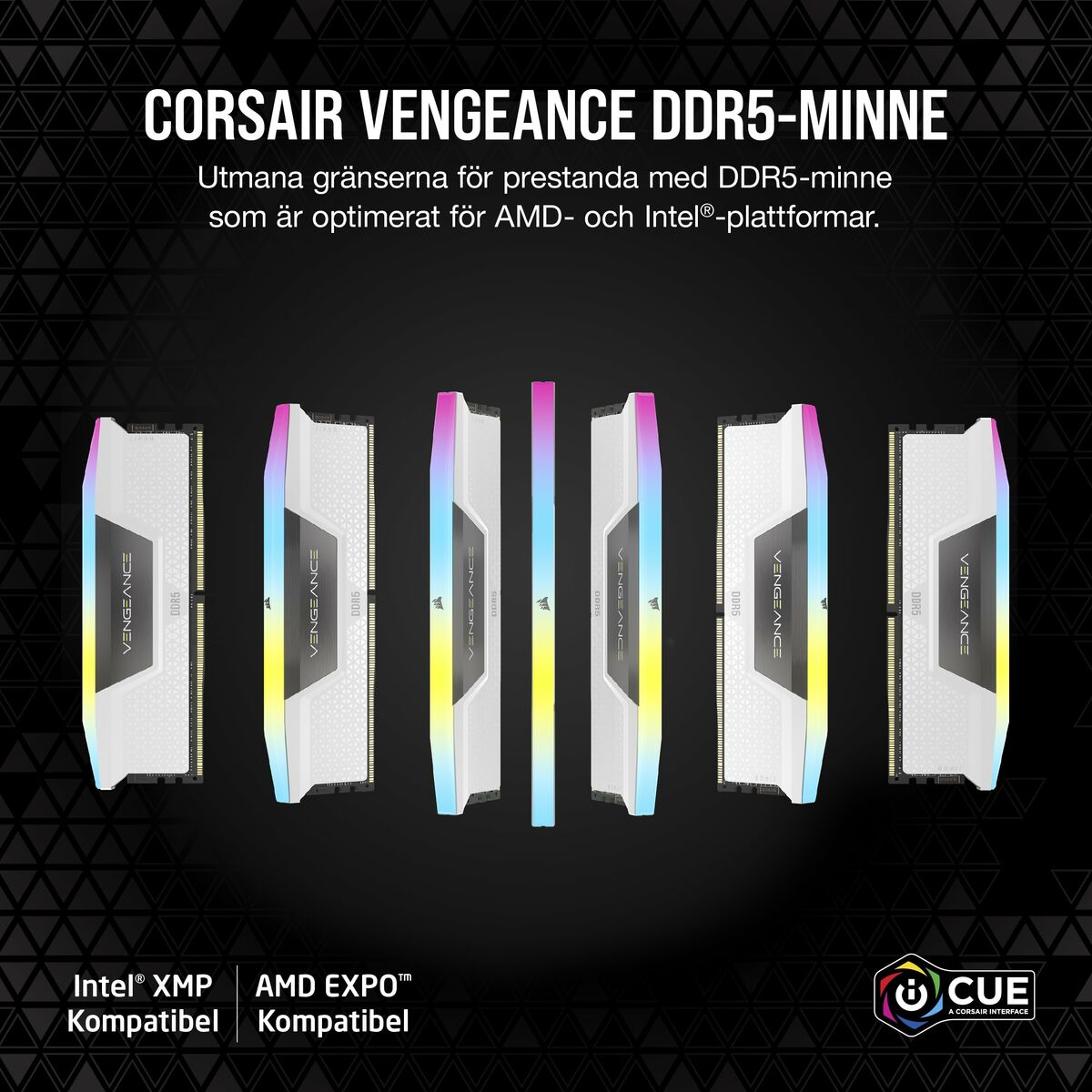 Picture of RAM Memory Corsair CMH32GX5M2B6400Z32W DDR5