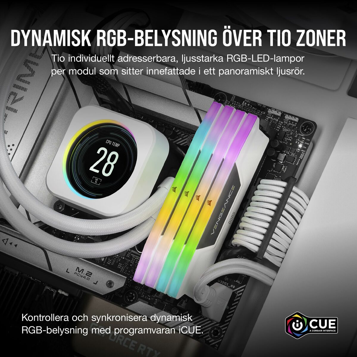 Picture of RAM Memory Corsair CMH32GX5M2B6400Z32W DDR5