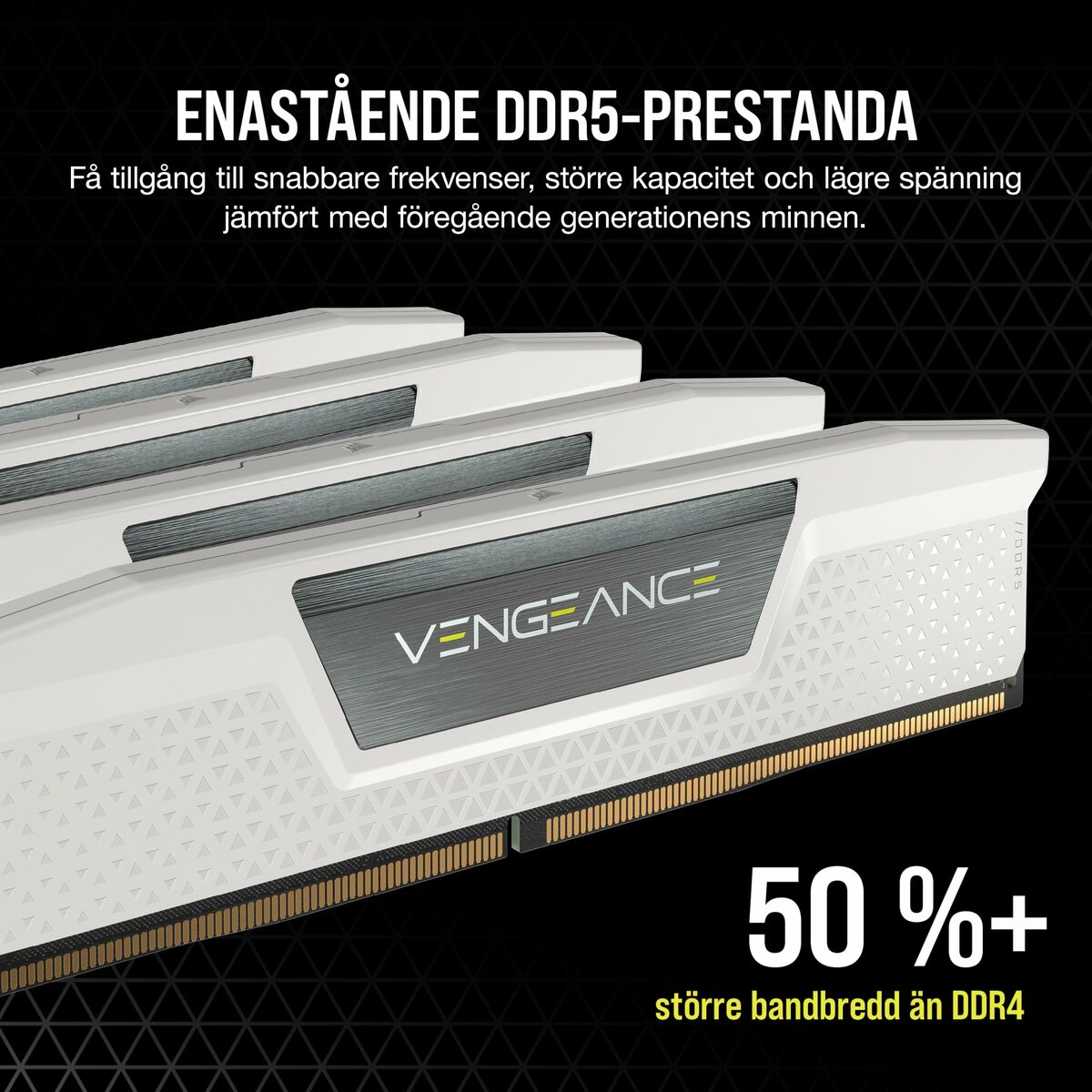 Kép RAM Memory Corsair CMK32GX5M2B6400Z32W 32 GB DDR5 6400 MHz
