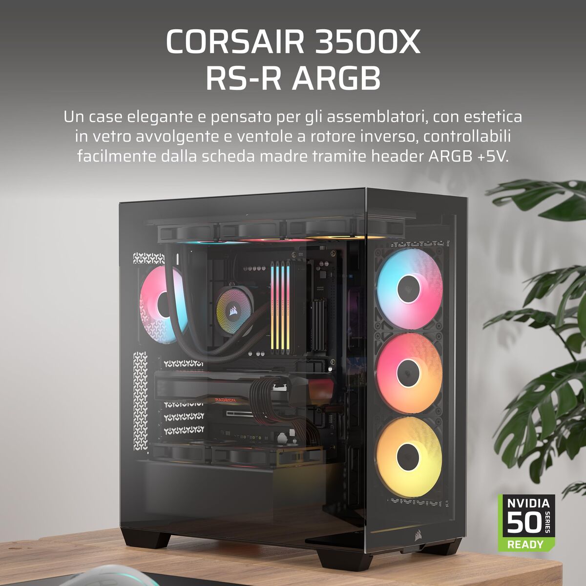 Image de ATX Semi-tower Box Corsair CC-9011322-WW Black