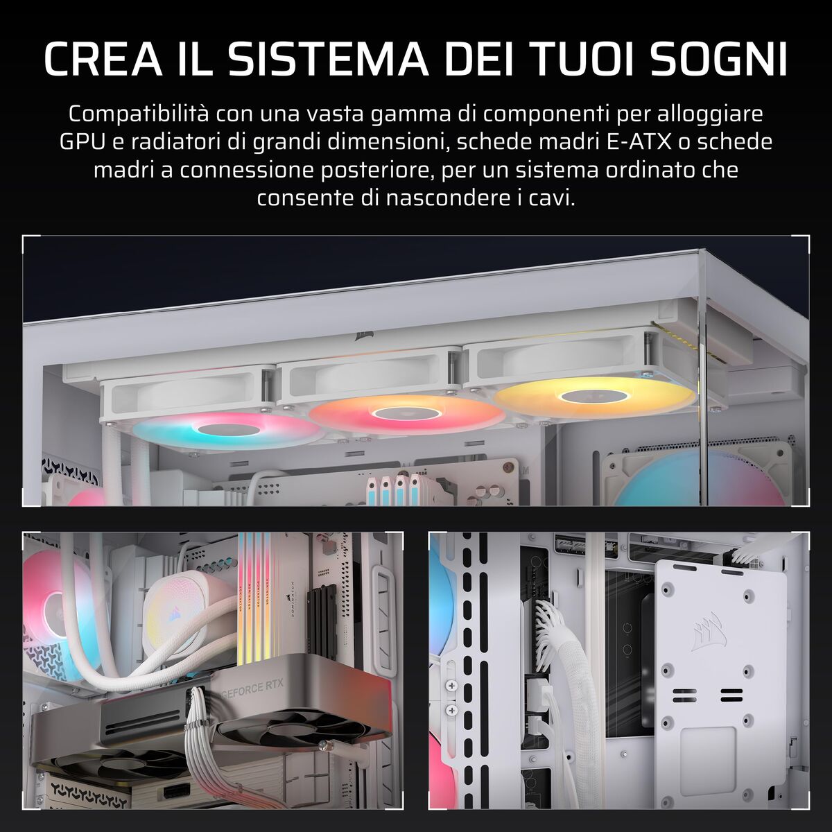 Image de ATX Semi-tower Box Corsair CC-9011323-WW White