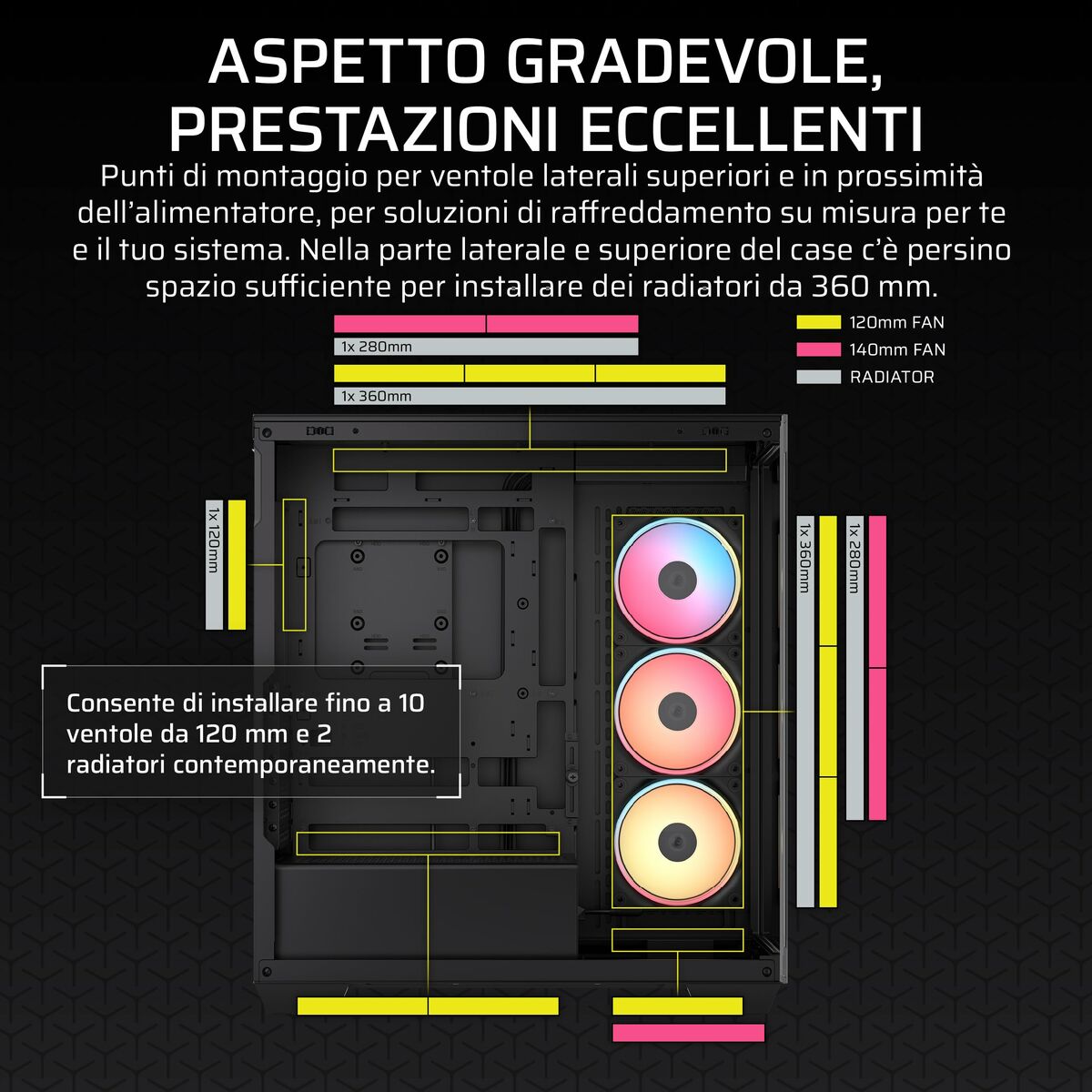 Image de ATX Semi-tower Box Corsair CC-9011324-WW Black