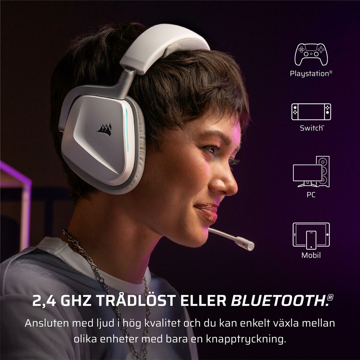 Picture of Headphones Corsair CA-9011380-WW White