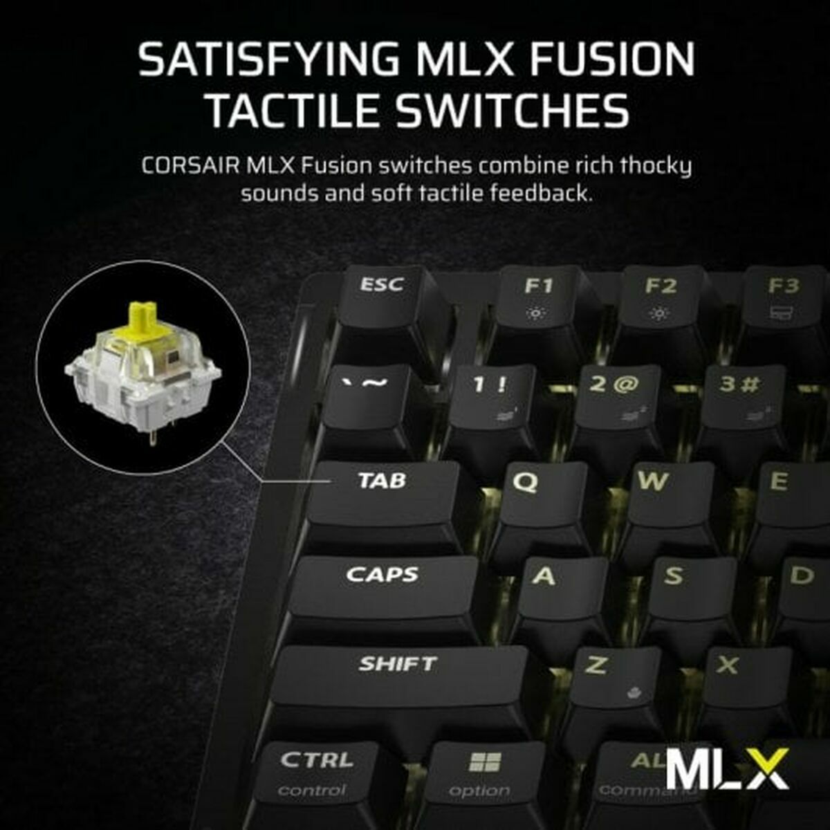 Kép Keyboard Corsair K65 PLUS Black