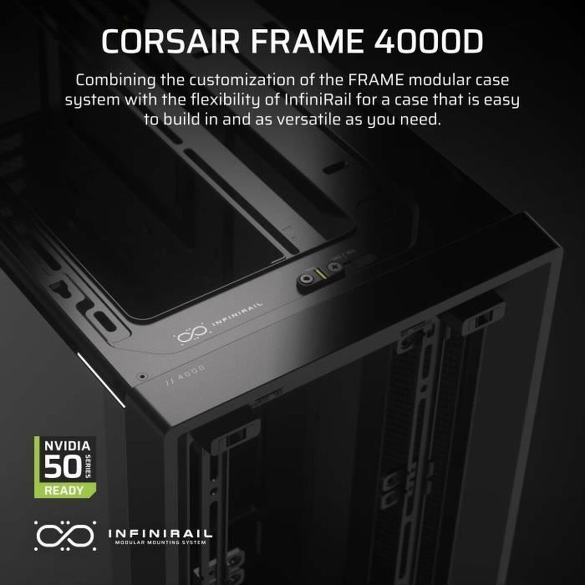 Afbeeldingen van ATX Semi-tower Box Corsair Black