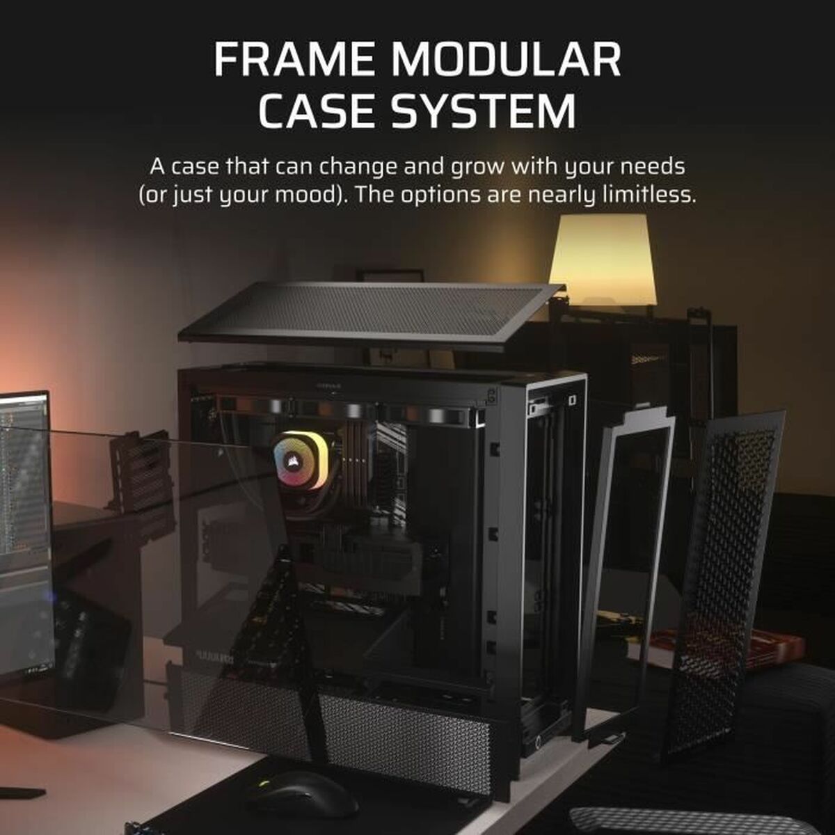 Afbeeldingen van ATX Semi-tower Box Corsair Black