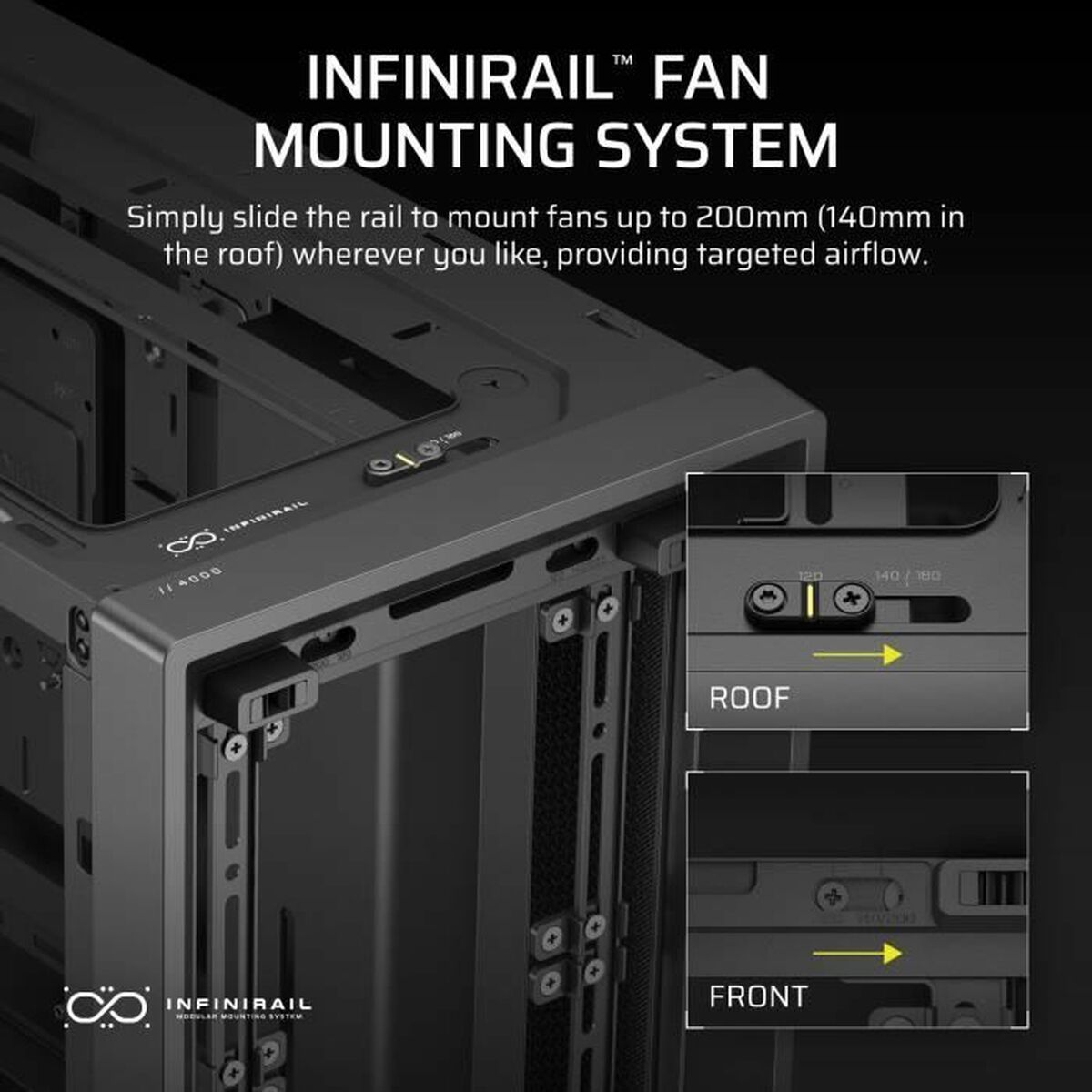 Afbeeldingen van ATX Semi-tower Box Corsair Black