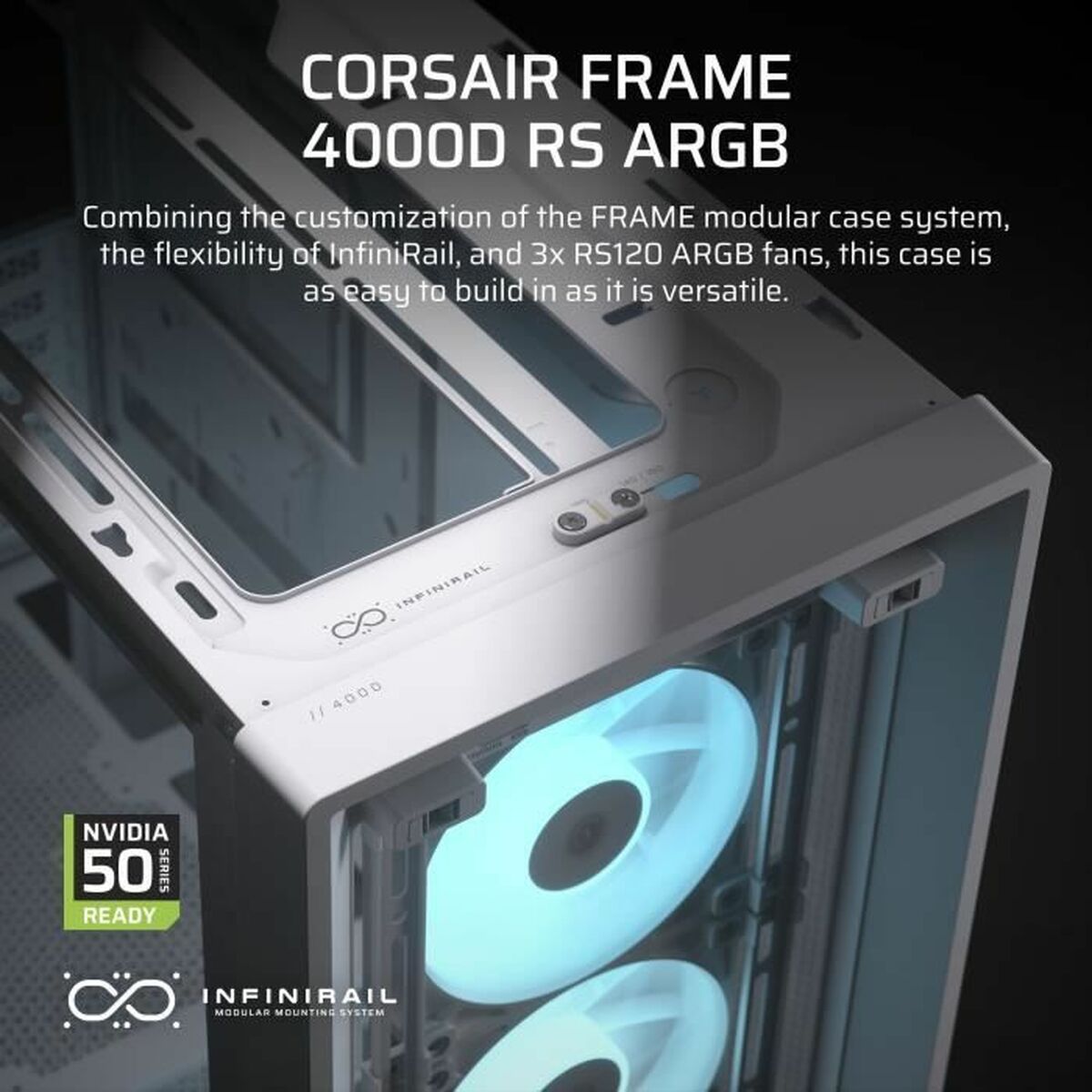 Afbeeldingen van ATX Semi-tower Box Corsair White