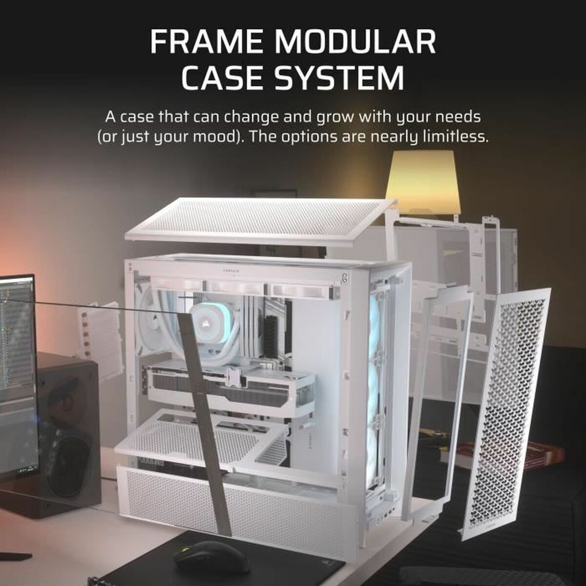 Afbeeldingen van ATX Semi-tower Box Corsair White