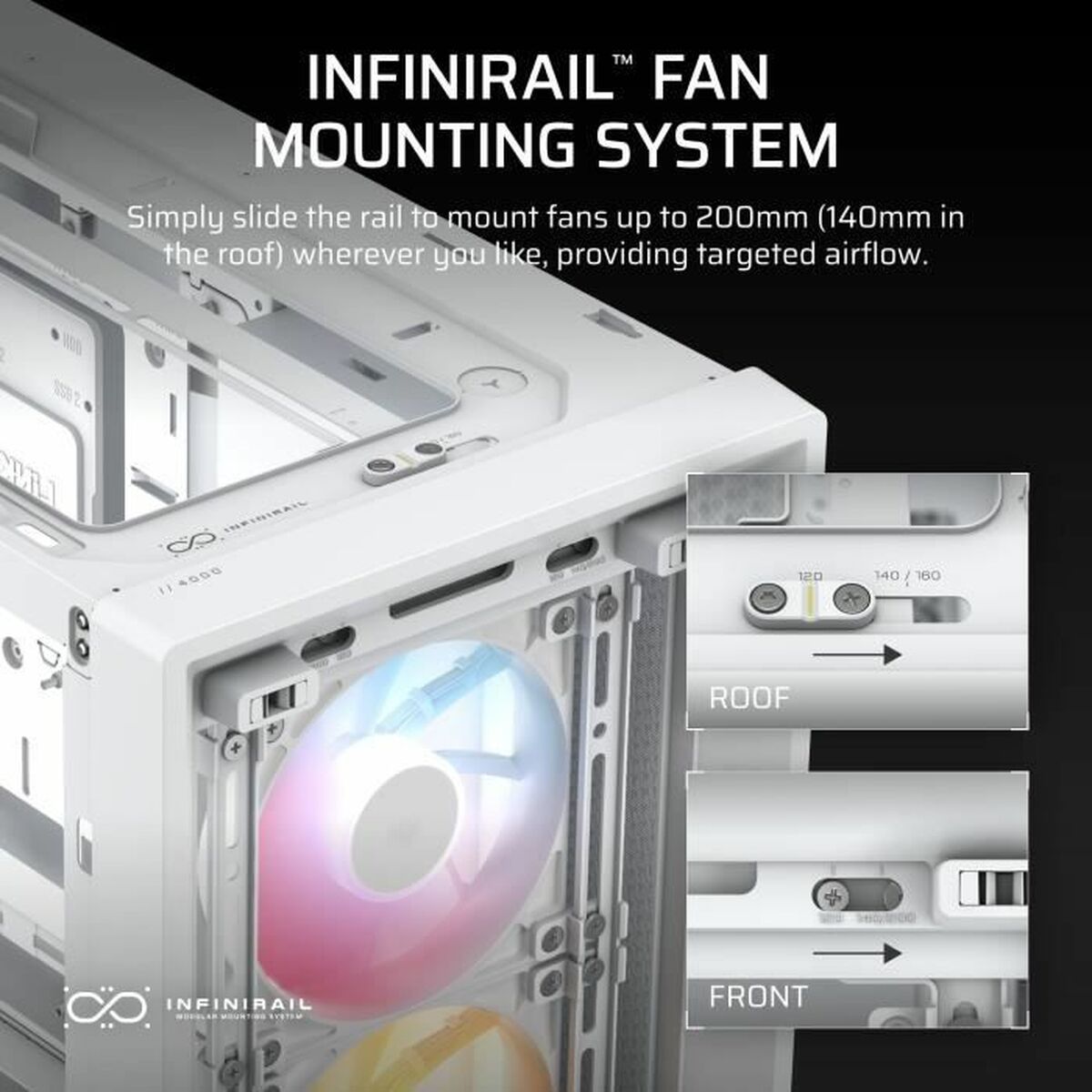 Afbeeldingen van ATX Semi-tower Box Corsair White