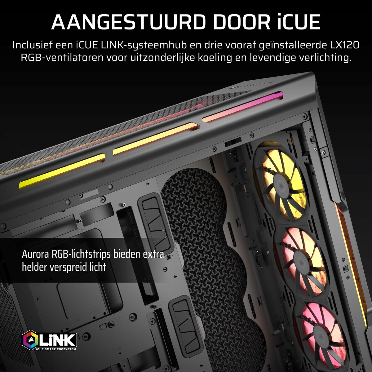 Afbeeldingen van ATX Semi-tower Box Corsair Black
