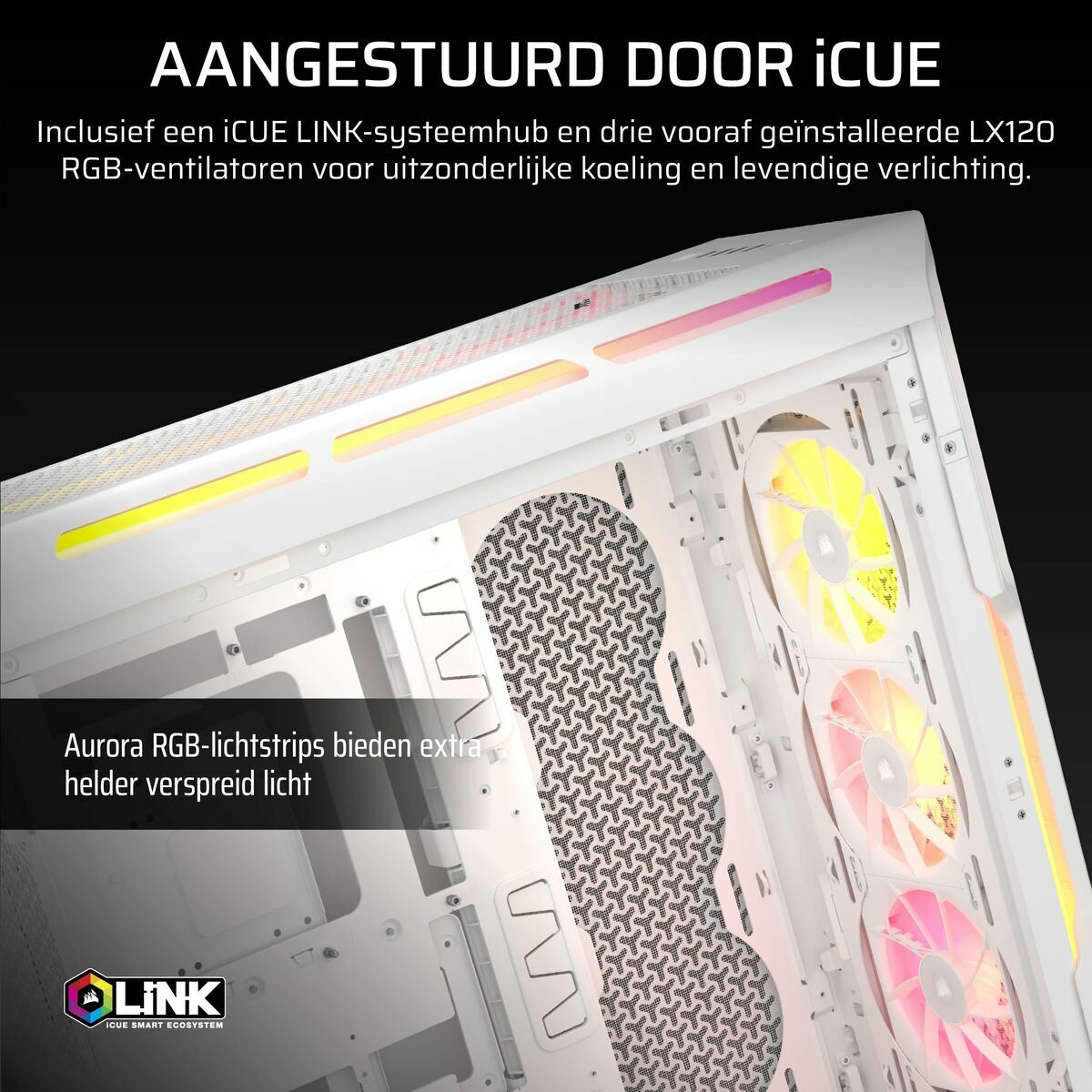 Afbeeldingen van ATX Semi-tower Box Corsair White