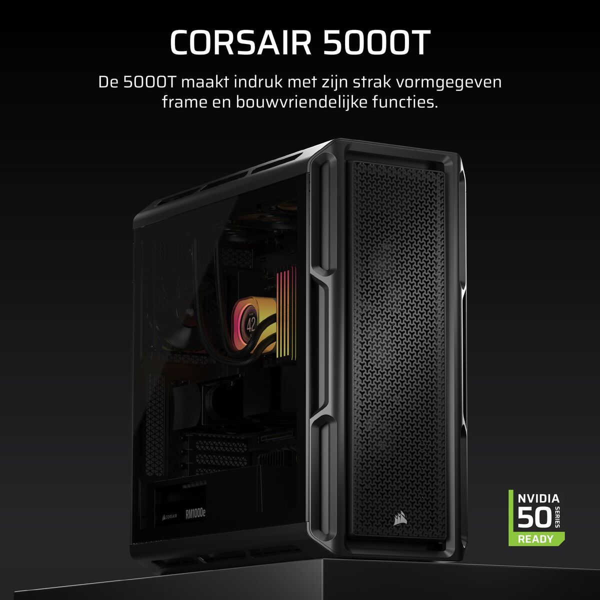 Afbeeldingen van ATX Semi-tower Box Corsair Black