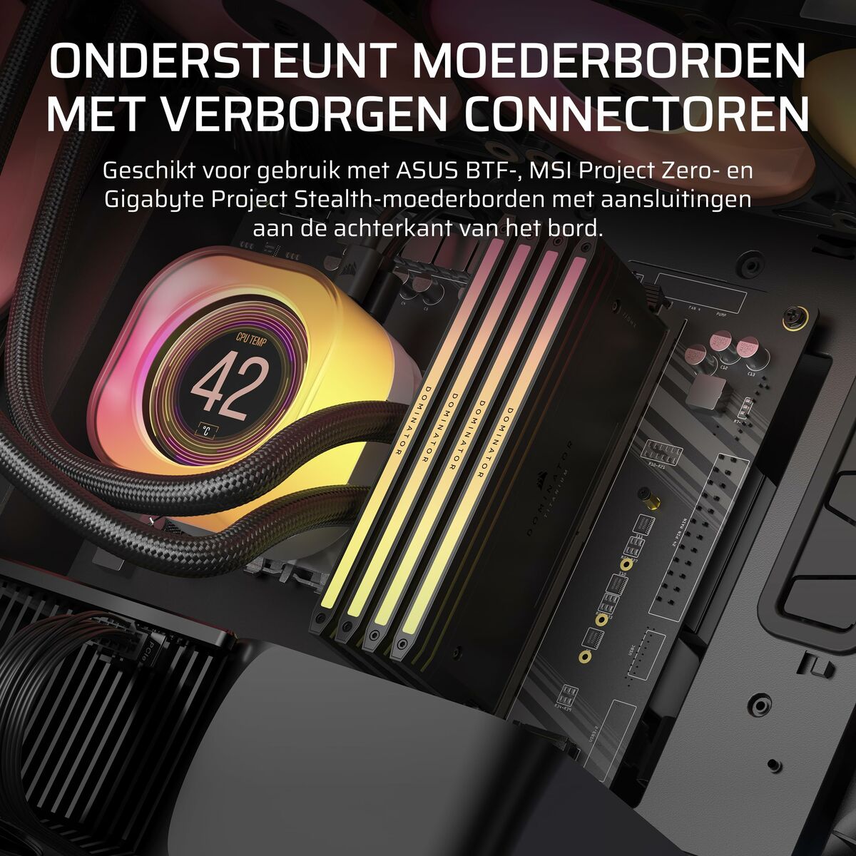 Afbeeldingen van ATX Semi-tower Box Corsair Black