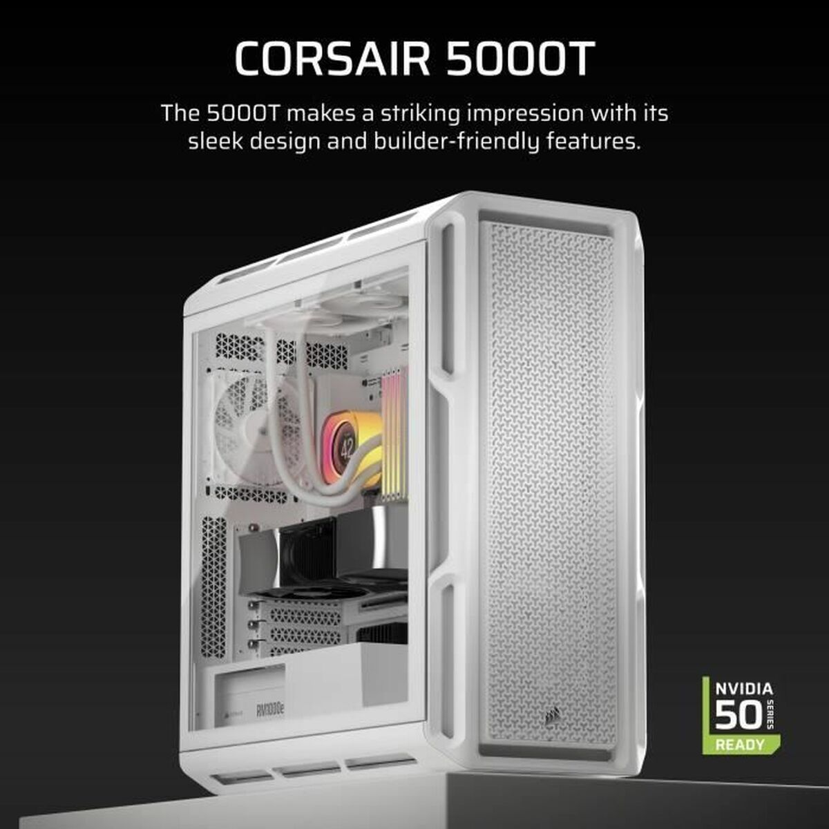 Afbeeldingen van ATX Semi-tower Box Corsair CC-9011301-WW White