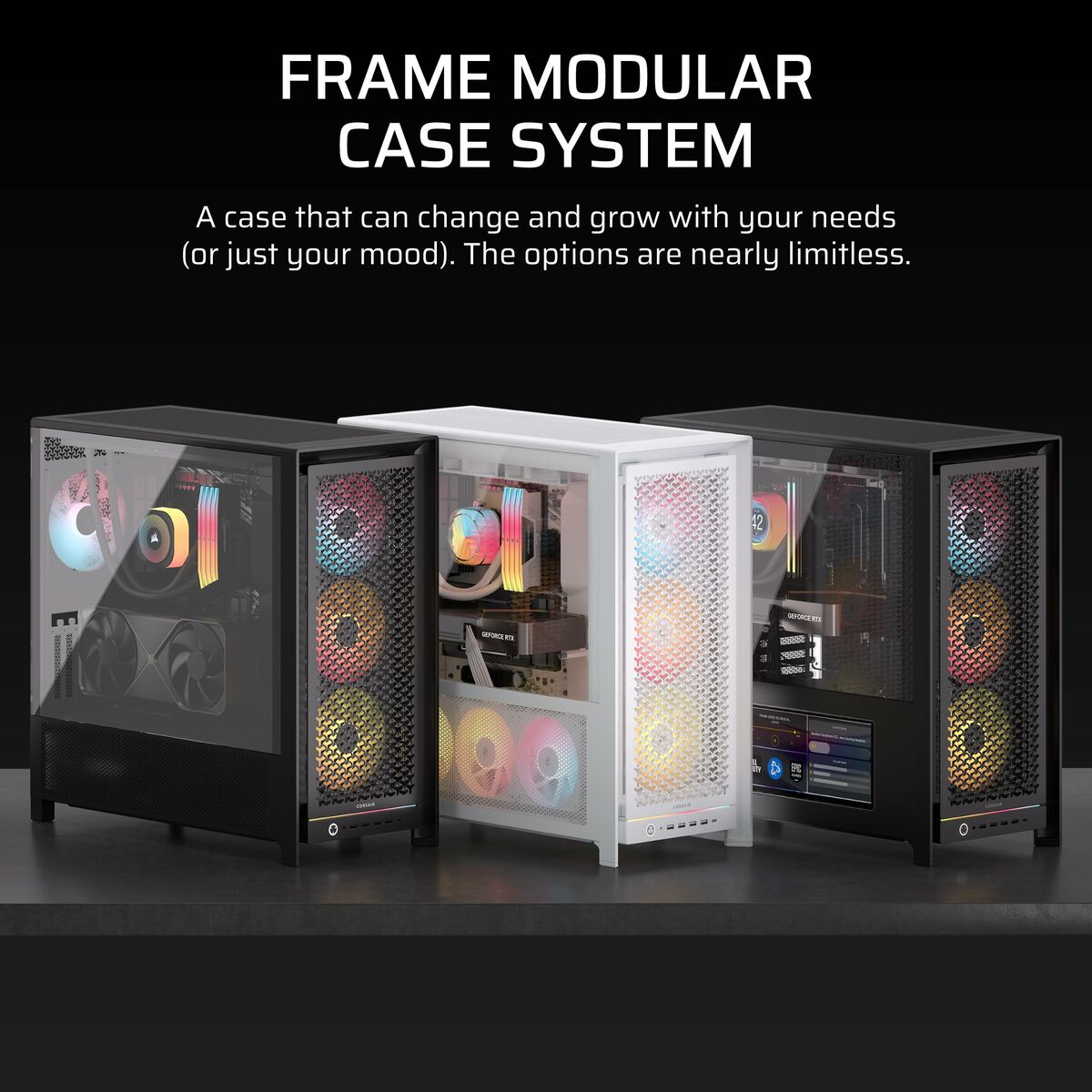 Picture of ATX Semi-tower Box Corsair CC-9011307-WW Black