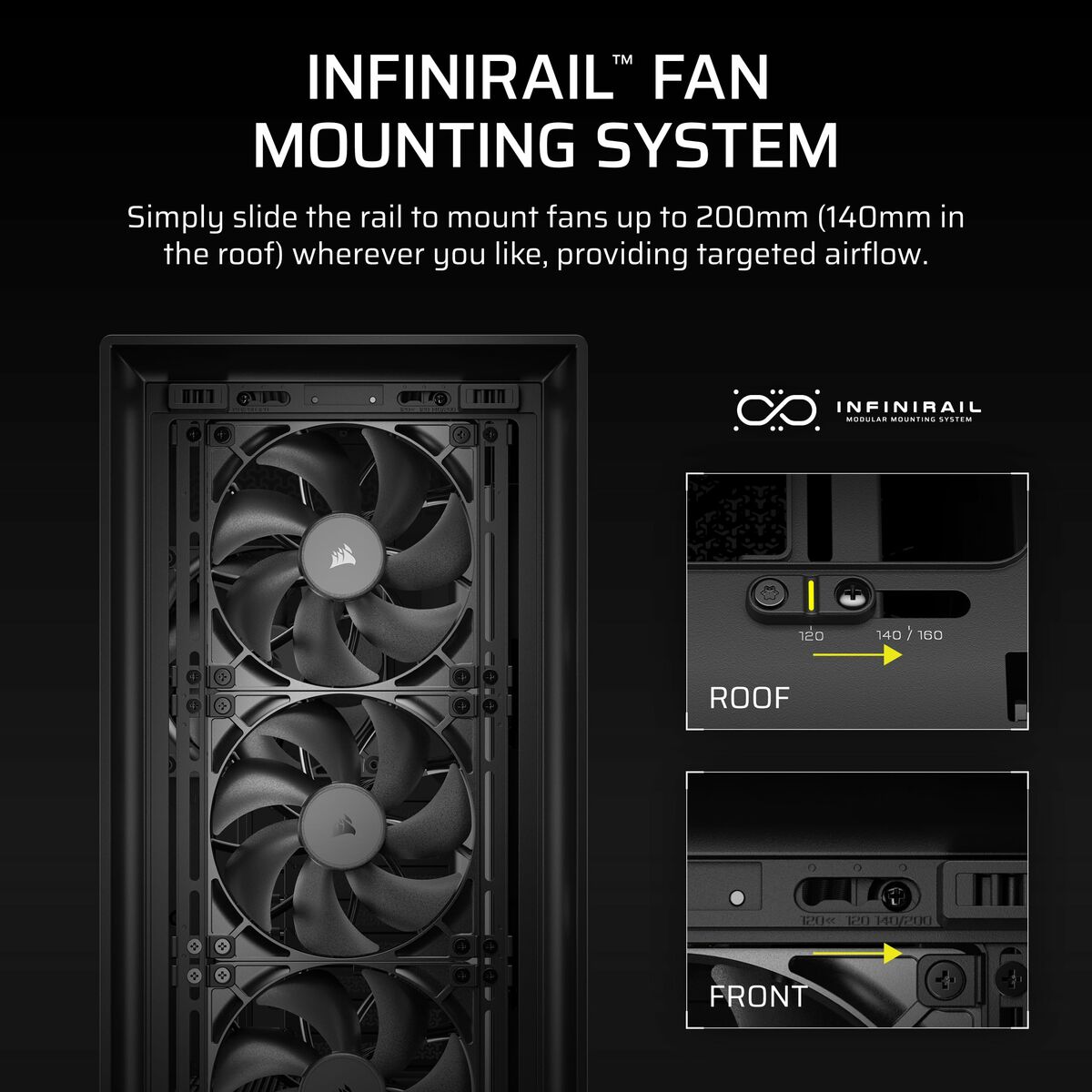 Picture of ATX Semi-tower Box Corsair CC-9011307-WW Black